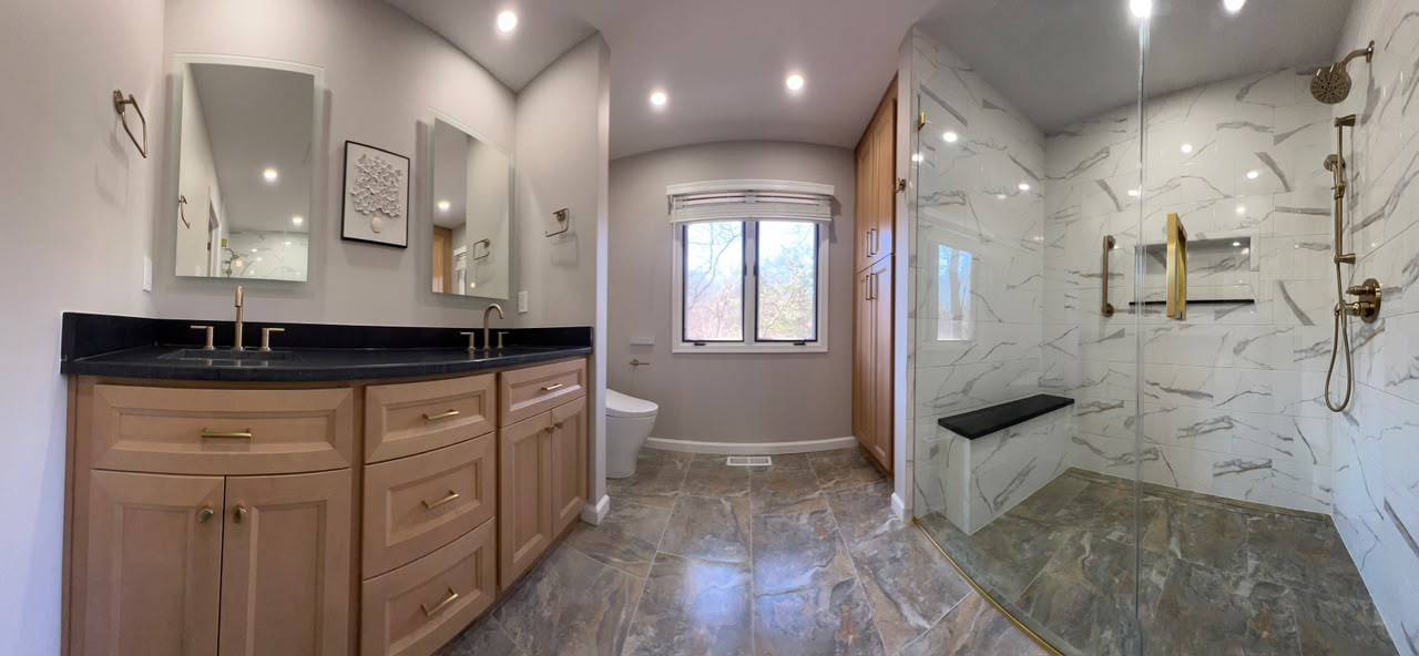 Space-saving bathroom remodeling ideas for a Horsham, PA home