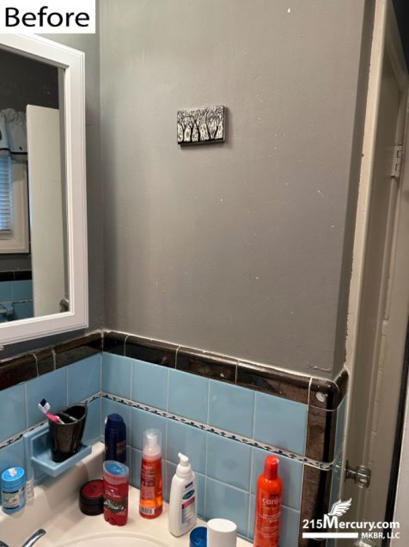 Bathroom remodel before