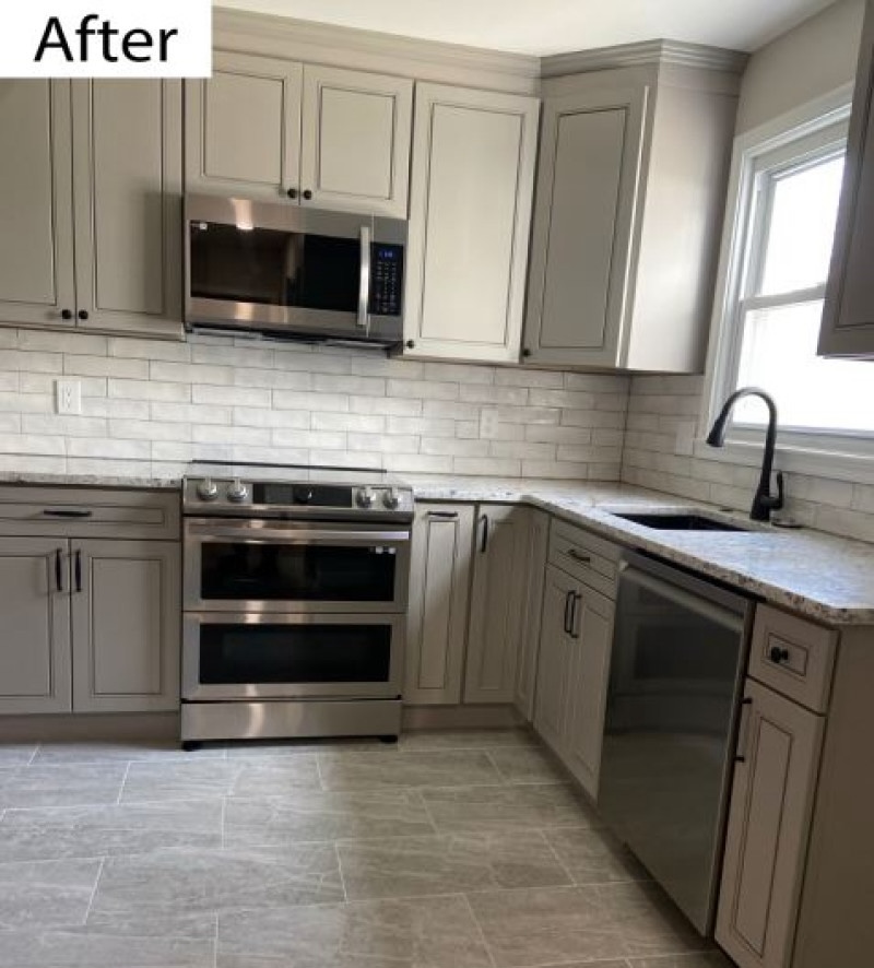 Kitchen remodel after